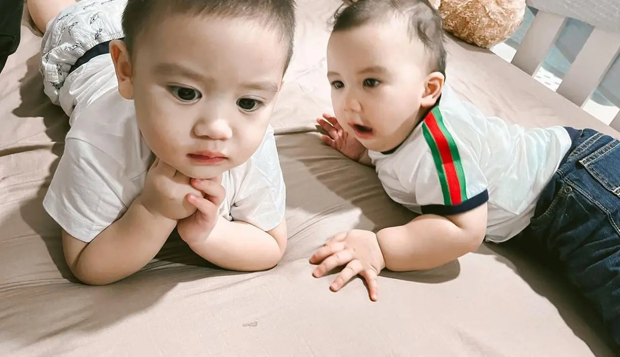 Ukkasya anak Zaskia Sungkar dan Athar Anak Citra Kirana (Instagram/citraciki)