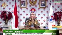 Menteri Pemuda dan Olahraga Republik Indonesia (Menpora RI) Zainudin Amali mengikuti rapat kerja dengan Komisi III DPR RI secara virtual Senin (5/10).