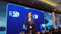 Presiden Joko Widodo (Jokowi) memberikan kata sambutan pada acara pembukaan World Water Forum ke-10 di Bali, Senin, 20 Mei 2024. (Foto: Liputan6.com/Maulandy R)