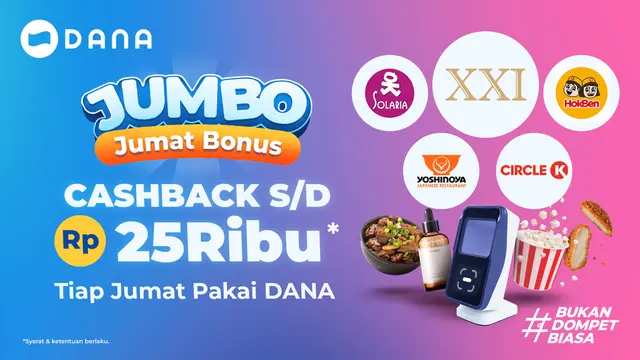 Tiap Jumat Pakai DANA