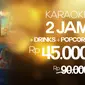 King Karaoke bekerjasama dengan LaKupon menggelar promo diskon 50 persen.