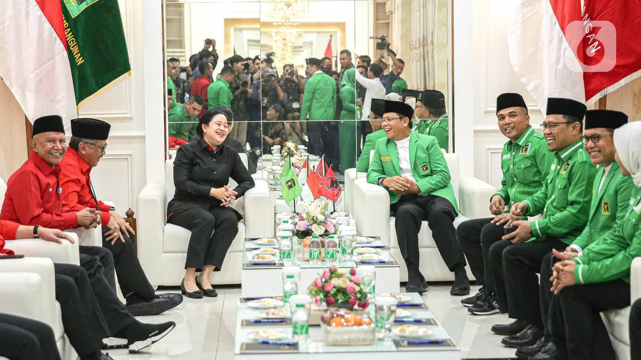 Puan Maharani Bertemu Mardiono Bahas Strategi Pemenangan Ganjar Pranowo