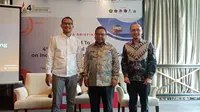 Media Briefing Road To 4th International Convention on Indonesian Upstream Oil and Gas (ICIOG) 2023 bersama SKK Migas dan Rystad Energy Indonesia (Amira Fatimatuz Zahra/Liputan6.com)