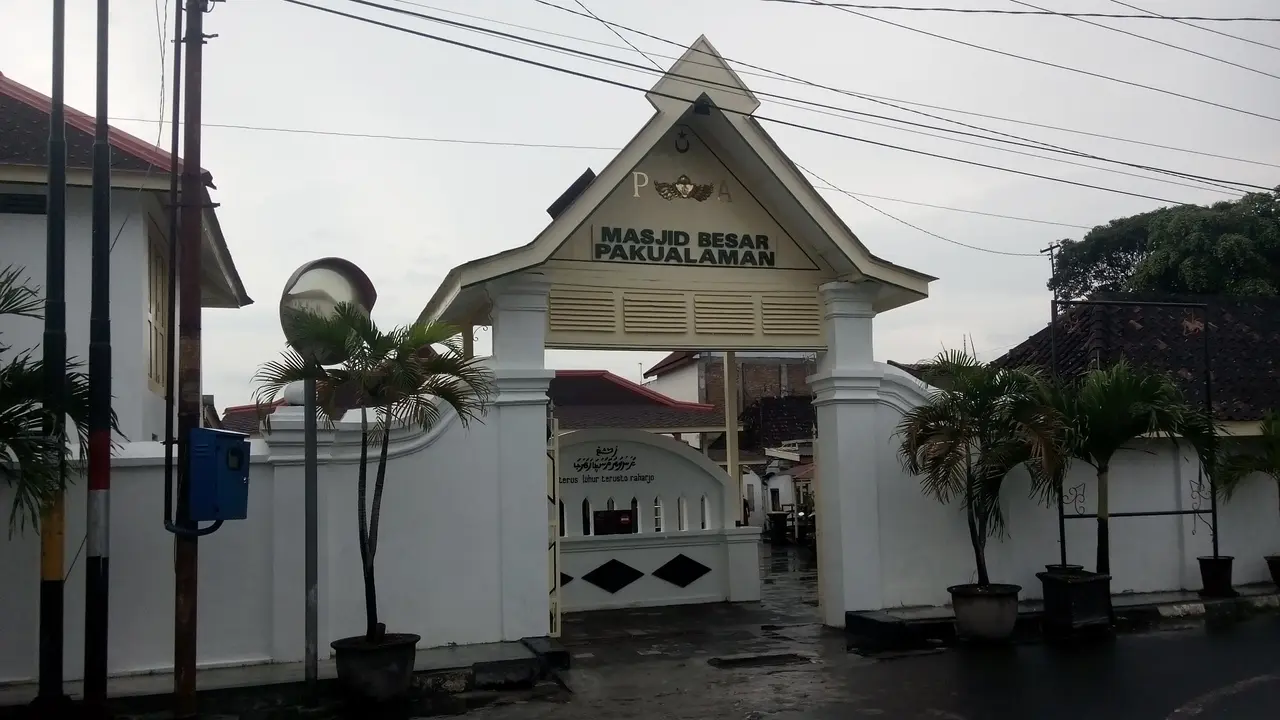 Masjid Besar Pakualaman Kembali ke Wajah Asli
