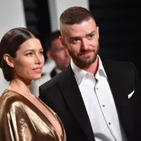 Kebahagian tengah dirasakan pasangan Justin Timberlake dan Jessica Biel. Jessica disebut sedang berbadan dua dan bersama Justin, sang suami, Justin tengah menunggu kehadiran anak ke-2 mereka. (AFP/Bintang.com)