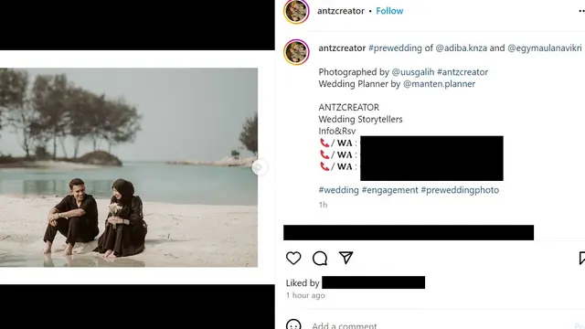 Prewedding Adiba Khanza dan Egy Maulana Vikri