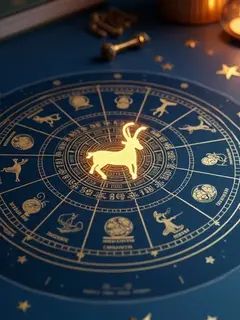 logo ramalan zodiak capricorn (sumber: AI generated)