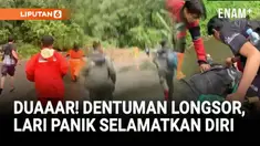 Kepanikan terjadi di lokasi pencarian korban banjir bandang di Tiboh Tengah, Kecamatan Malalak, Kabupaten Agam, Sumatera Barat, saat tim SAR, warga, dan sejumlah jurnalis yang meliput mendengar dentuman keras dari arah perbukitan.