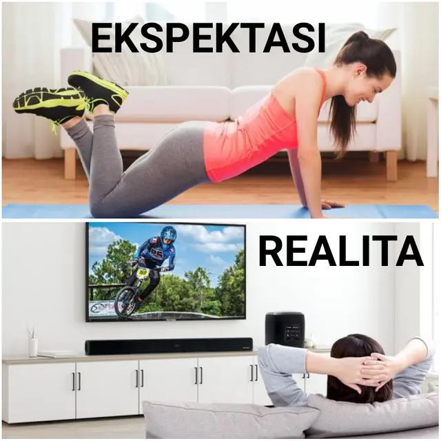 5 Ekspektasi Vs Realita Saat Liburan di Rumah Ini Bikin Tepuk Jidat