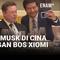 Perdana Menteri Tiongkok Li Qiang bertemu dengan pemimpin bisnis AS terkemuka di Beijing, Kamis (14/5). Sejumlah pebisnis besar Amerika yang hadir, yaitu CEO Tesla Elon Musk, CEO Apple Tim Cook, dan CEO Nvidia Jensen Huang.