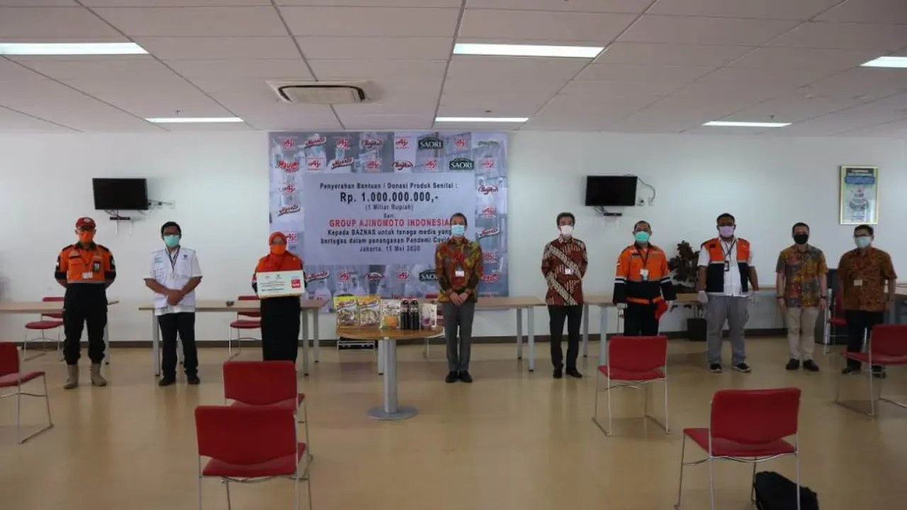 Produsen Bumbu Penyedap Gandeng Baznas dalam Menanggulangi Pandemi Covid-19