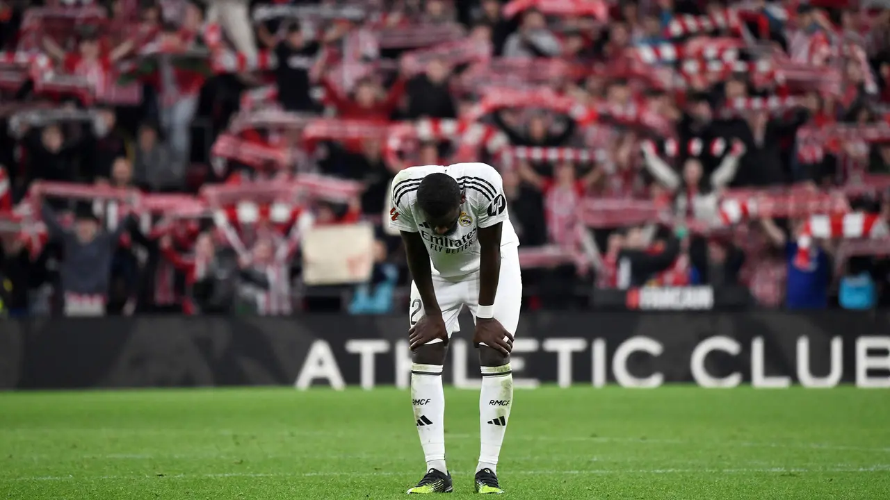 Foto: Ragam Ekspresi Lesu Para Penggawa Real Madrid saat Ditumbangkan Athletic Bilbao di Liga Spanyol