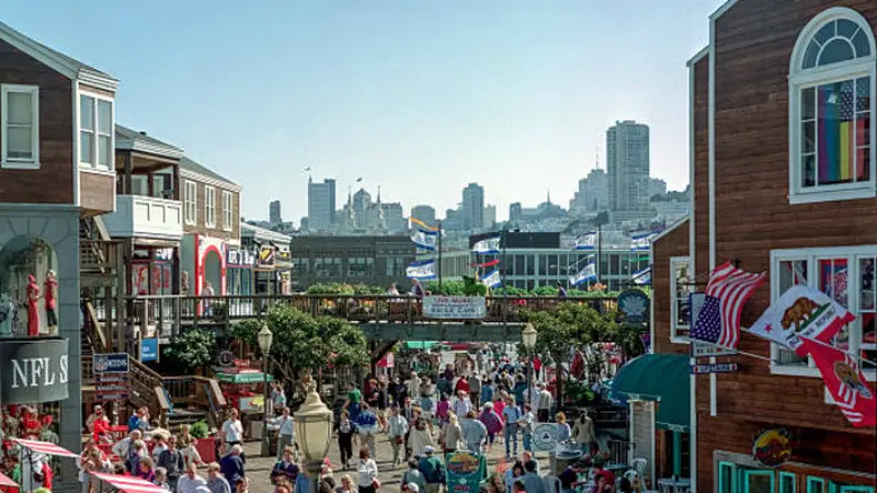 Pier 39, salah satu kawasan wisata di San Francisco