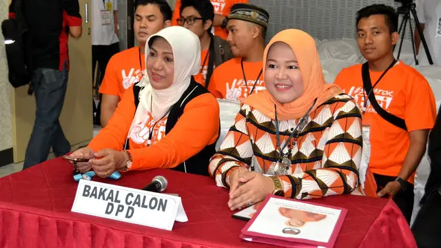 5 Balon DPD RI Daftar ke KPU Bengkulu