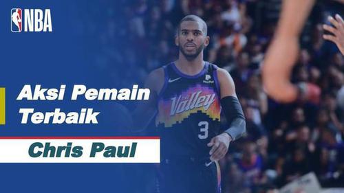 VIDEO: Deretan Aksi Terbaik dari Bintang Phoenix Suns, Chris Paul di NBA Hari Ini