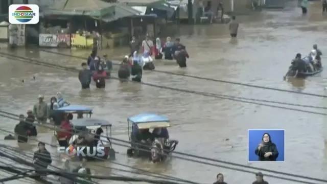 Banjir di Kabupaten Bandung Meluas hingga 7 Kecamatan