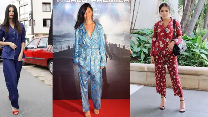 Piyama sebagai style/copyright Stylecaster/Bustle/Instagram