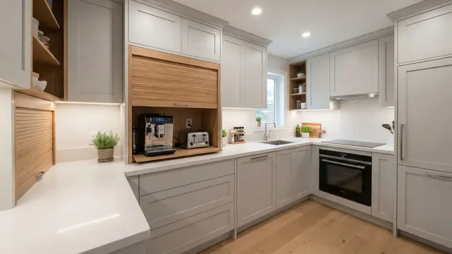 Inspirasi Desain Dapur 3x2 untuk Banyak Peralatan Elektronik