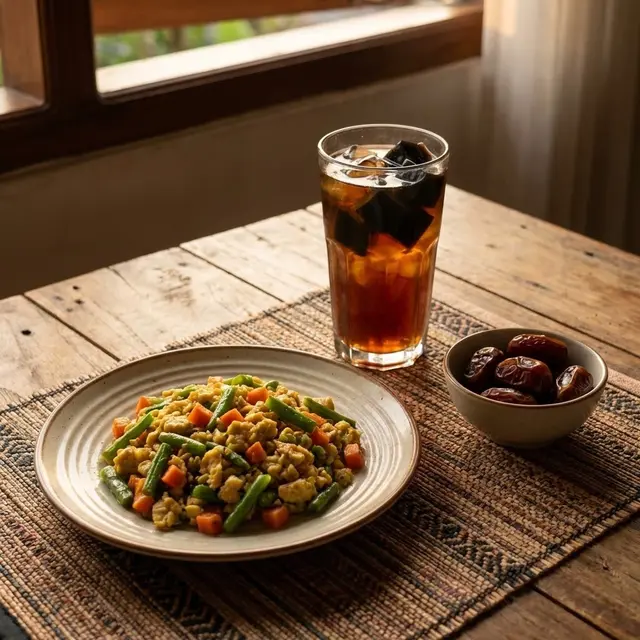 Menu Buka Puasa Anak Kos