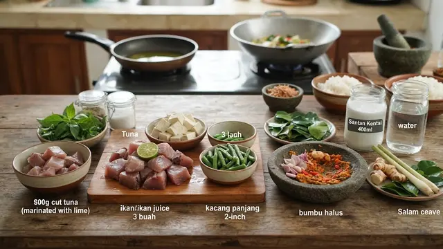 Resep Lodeh Ikan Tongkol Pedas Gurih yang Anti Amis