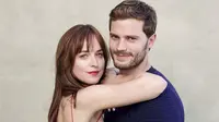 Melakukan adegan seks di sekual Fifty Shades of Grey, Jamie Dornan senang Dakota Johnson bisa diajak kerja sama.