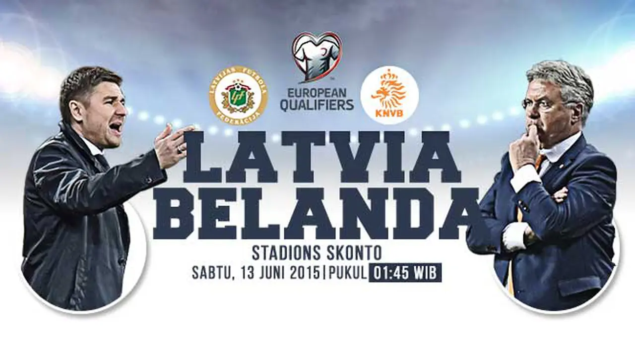 Latvia vs Belanda