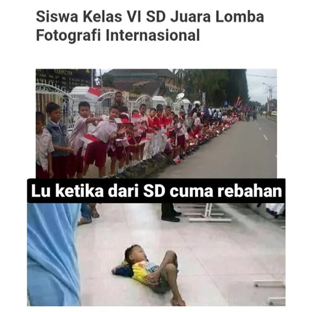 7 Meme Beda Prestasi Anak Seumuran Ini Bikin Merenung