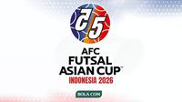 AFC Futsal Championship 2026, Piala Asia Futsal. (Bola.com/Wiwig Prayugi)