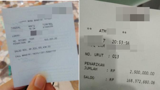 Nemu Struk ATM Orang Lain, Cewek Ini Kaget Saat Lihat 