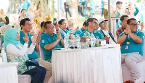 Suasana perayaan hari jadi RSUD Bayu Asih Purwakarta memasuki usia 94 tahun. (ist)