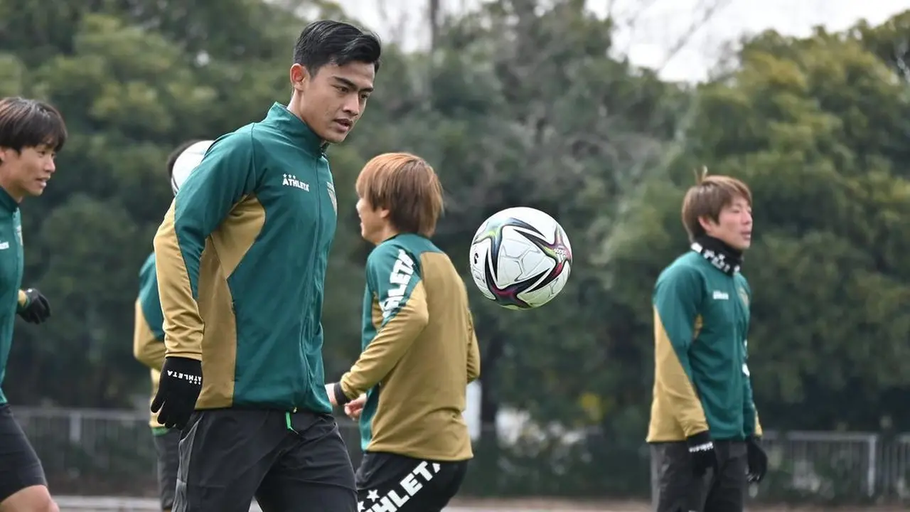 Pratama Arhan berlatih bersama Tokyo Verdy.