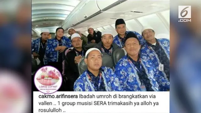 Karier semakin berkibar ternyata tak membuat Via Vallen lupa akan orang yang besarkan namanya. Ia memberangkatkan orkes musik yang setia mengiringi untuk beribadah umroh.