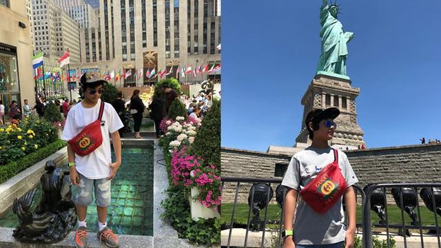 Nah ini dia Nino Kuya, putra bungsu Uya Kuya yang beranjak remaja