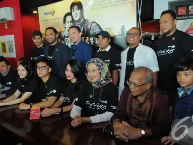 Suasana konferensi pers film Di Balik 98 besutan sutradara Lukman Sardi di Djakarta Theater XXI, Rabu (7/1/2015). (Liputan6.com/Faisal R Syam)