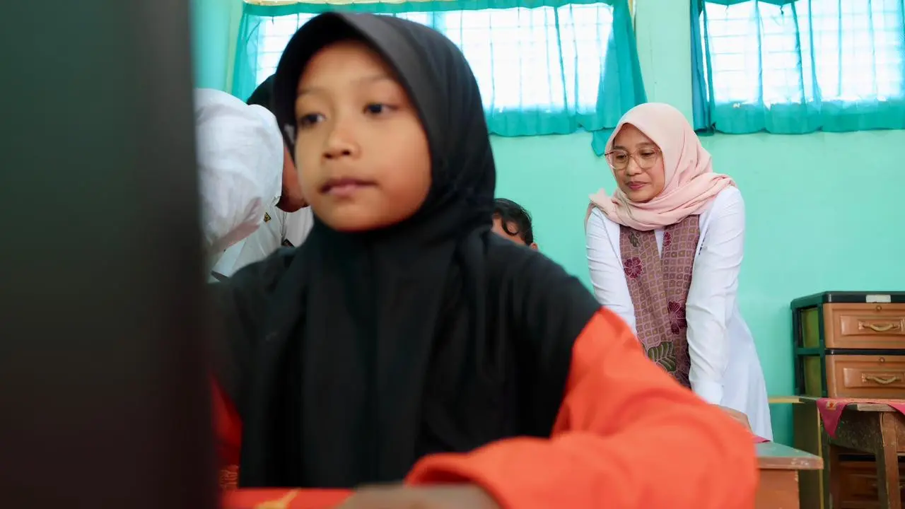 Bupati Banyuwangi Ipuk Fiestiandani lakukan monitoring terhdap sekolah- sekolah di daerahnya untuk antisipasi  kasus kekerasan di sekolah (Istimewa)