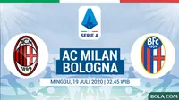Serie A - AC Milan Vs Bologna (Bola.com/Adreanus Titus)