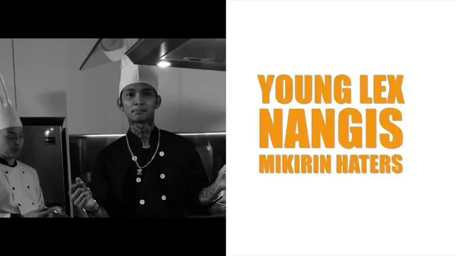 Younglex mengaku sangat jarang menangis kecuali memikirkan sang ibunda.