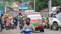 Salah satu sudut Kota Manokwari. (Liputan6.com/Katharina Janur/ist)