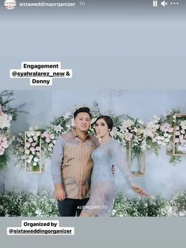 6 Potret Pertunangan Syahra Larez Mantan Kekasih Rizky Billar, Penuh Kebahagiaan