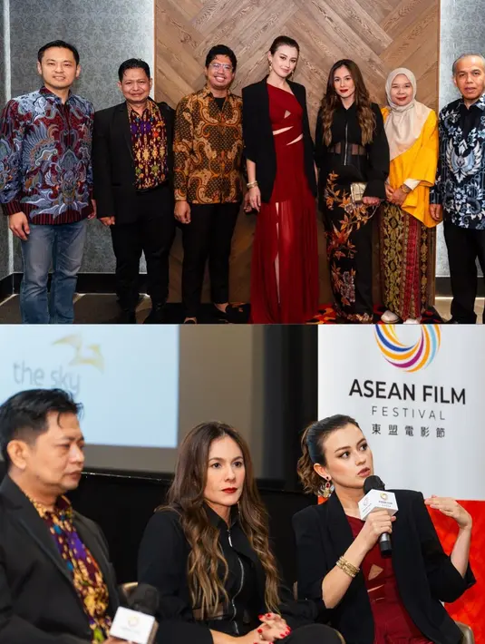 Kimberly Ryder baru-baru ini menghadiri ASEAN Film Festival 2024 di Hongkong untuk mewakili filmnya yang berjudul Bangsal Isolasi. [@kimbrlyryder].