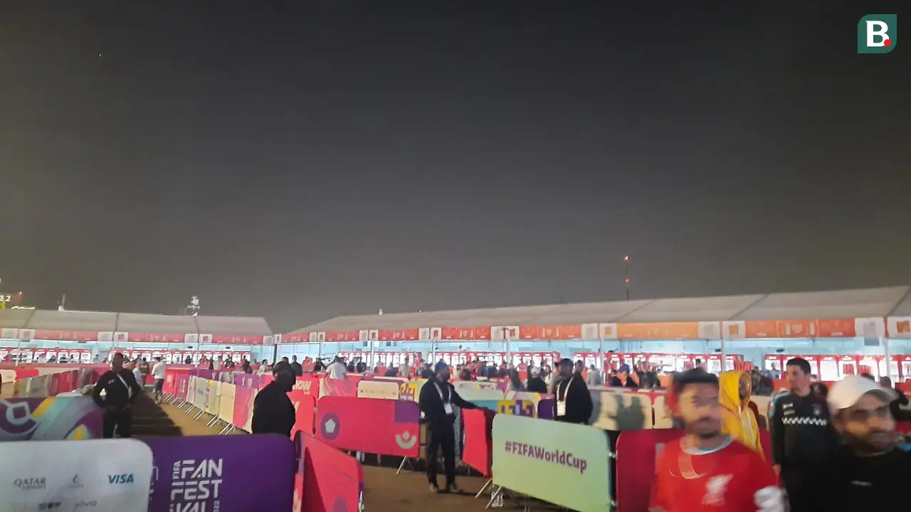 Booth Khusus Penjualan Bir di FIFA Fan Festival