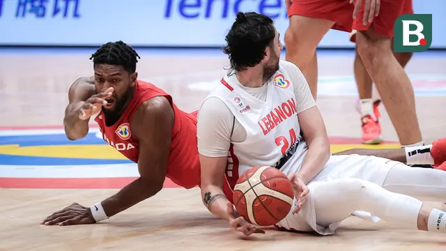 Timnas Basket Lebanon vs Kanada - Piala Dunia FIBA 2023