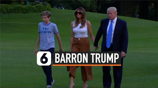 VIDEO: Barron Trump, Putra Presiden AS Sempat Positif Covid-19