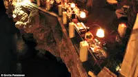 Grotta Pallaze, restoran Italia yang dibangun di dalam gua.