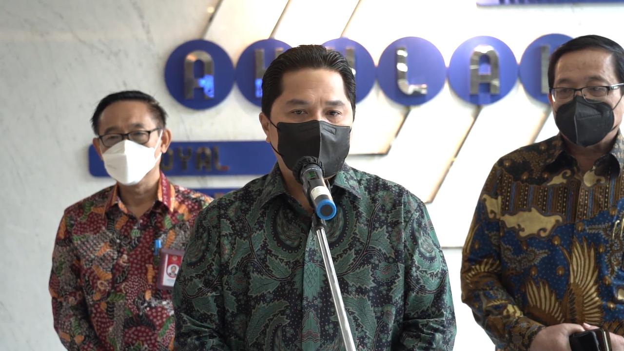 Menteri BUMN Erick Thohir