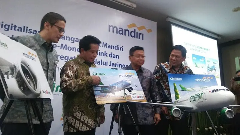 Citilink Indonesia merupakan maskapai pertama di Indonesia yang memiliki dan menggunakan uang elektronik. (Liputan6.com/Dok Citilink)