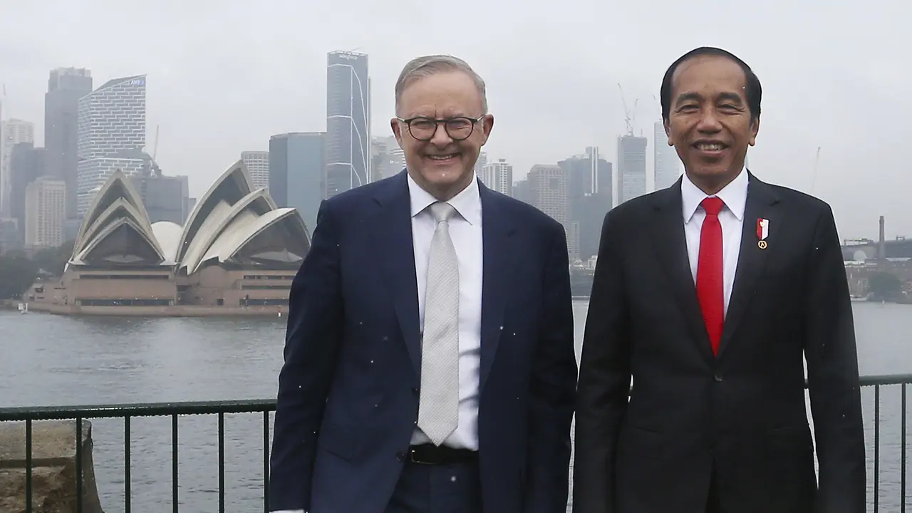 Jokowi dan Anthony Albanese