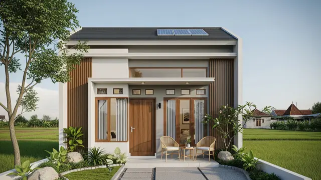 Desain Rumah Tipe 36 di Desa yang Nyaman untuk Pasangan Baru dengan Budget Terbatas (Image by Gemini AI)