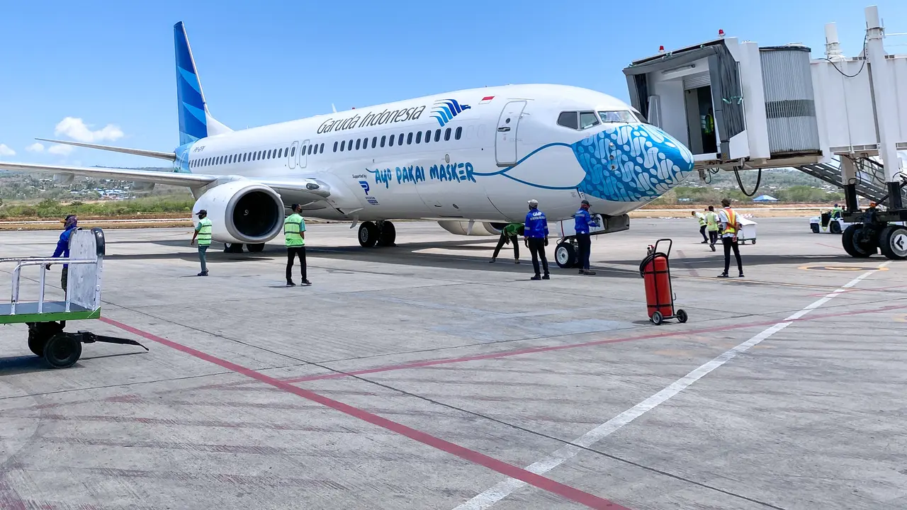 Jadi Juara, Karya Mahasiswi DKV UPH Hiasi `Hidung` Pesawat Garuda Indonesia