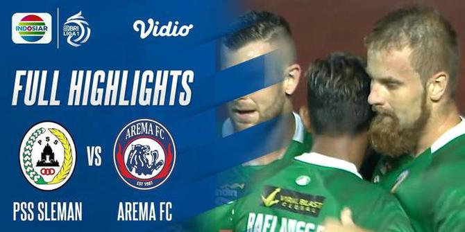 VIDEO: Highlights BRI Liga 1, PSS Sleman Bungkam Arema FC 2-1